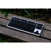 Olivia / Blackish Green 104+17 Semi-transparent ABS Doubleshot Full Keycaps Set for Cherry MX Mechanical Gaming Keyboard